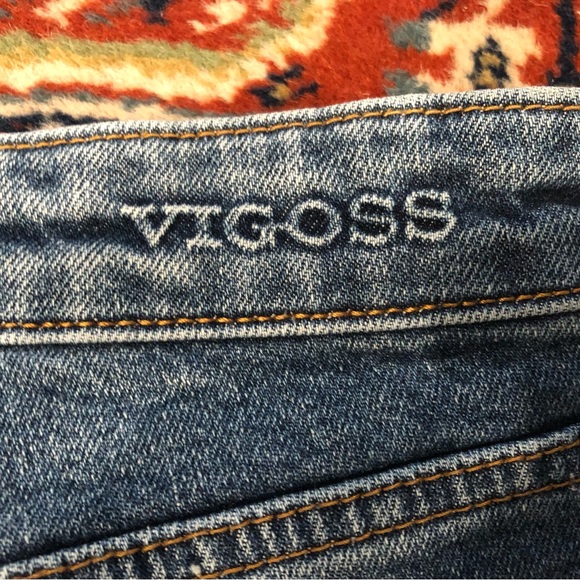 VIGOSS High Rise Friday Tapered Boyfriend Jeans 28 Inseam 26 EUC - Picture 6 of 9